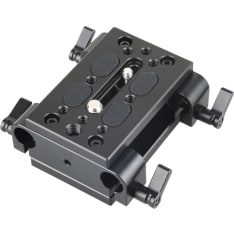 Smallrig 1798 Baseplate W/ Dual 15Mm Rod Clamp camera support