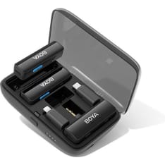 BOYA Microphone Wireless x2 System BOYALINK 3.5mm, Lightning & USB-C