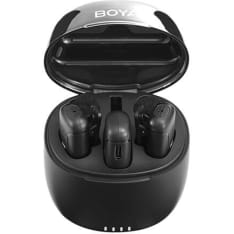 Boya Wireless  2.4GHz BY-WM3T-U2 USB-C - latauskotelo 2 kpl mikrofoni mobiililaitteille