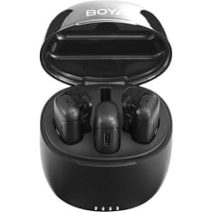Boya Wireless  2.4GHz BY-WM3T-M2 3.5mm TRS - latauskotelo 2 kpl mikrofoni mobiililaitteille