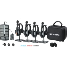 Saramonic WiTalk9 WT4S 4-Person Full-Duplex 1.9GHz Wireless Headset Intercom System w/ carry case Intercom-järjestelmät