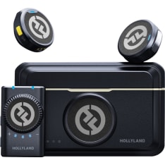 Hollyland Lark M2 Camera - Wireless Lavalier Microphone (Duo,ShineCharcoal) langaton mikrofoni