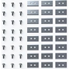 Mammotion 24 kpl ruostumaton teräs teräsarja