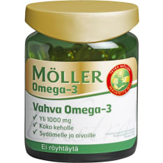 Möllerin Vahva Omega-3 70 kaps. ravintolisä