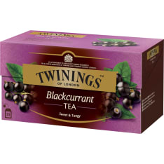 Twinings Mustaherukka 25x2g musta tee