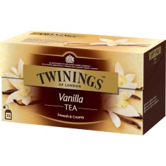 Twinings Vanilja 25x2g musta tee