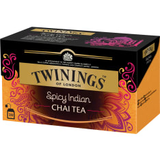 Twinings Spicy Indian chai 20x2g musta tee