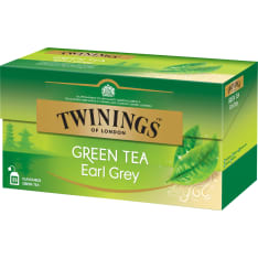 Twinings Green Earl Grey 25x1,6g vihreä tee