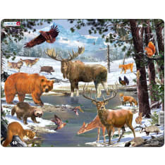 Larsen Maxi Pohjoisen metsä 36,5 x 28,5 cm palapeli