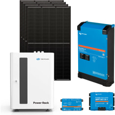 Sunwind 230V Rack 3000VA 10kWh solar power plant package