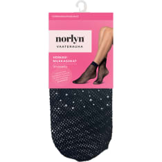 Norlyn Vaaterauha Rhinestone Fishnet Ankle Socks