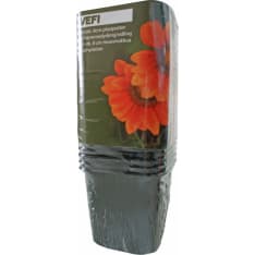 Planter pot 8 cm black