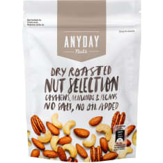 Anyday 140 g suolaton pähkinäsekoitus