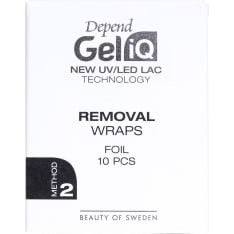 Depend Gel iQ Removal Wraps Foil 10 kpl poistofolio
