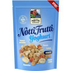 Den Lille Nøttefabrikken Nötti Frutti Yoghurt 140 g pussi