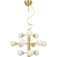 Aneta Lighting Cosmos 12-osainen riippuvalaisin