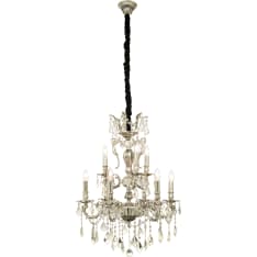 Aneta Lighting Allington 9-os. kristallikruunu