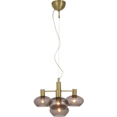 Aneta Lighting Bell 4-piece pendant lamp