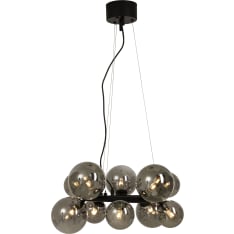 Aneta Lighting Molekyl 10-piece round pendant light