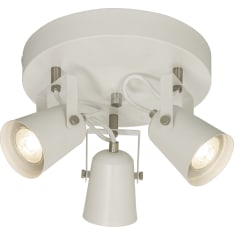 Aneta Lighting Metz pyöreä 3-osainen kattokohdevalaisin