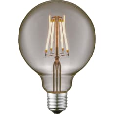 Aneta Lighting Globe G95 E27 8W 260lm 2000K savu himmennettävä led filamentti lamppu