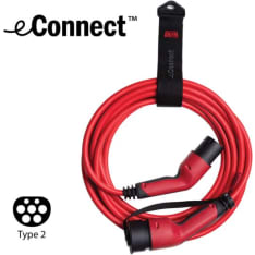 Defa eConnect Mode3 250V 7,4kW Type2 7,5m sähköauton latauskaapeli