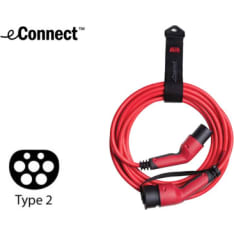 Defa eConnect Mode3 250V 13,8kW Type2 7,5m sähköauton latauskaapeli