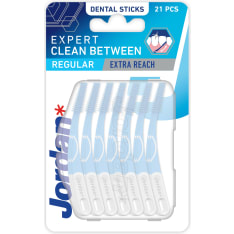 Jordan Expert Clean Between Regular 21 kpl hammastikku