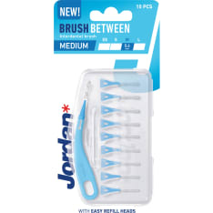 Jordan Brush Between M 0,6 mm 10 kpl hammasväliharja
