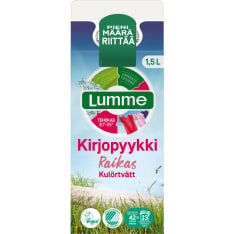 Lumme Kirjopyykki Raikas 1500 ml tiivistetty pyykinpesuneste