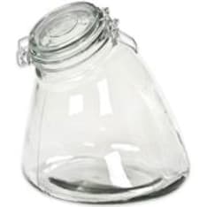 A glass jar