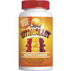 Sana-sol Vitanallet 120 kpl säästöpakkaus
