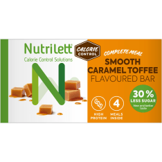 Nutrilett Smooth Caramel Toffee 4x57 g gourmet sausage patukka