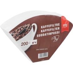 Rosa 1x4/200 white coffee filter bag