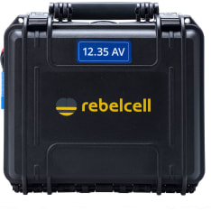 Rebellcell Battery 12V/35A in transport box
