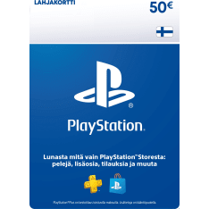 PlayStation Store 50 euron lahjakortti