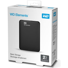 WD Elements Portable USB3.0 2TB ulkoinen kiintolevyasema