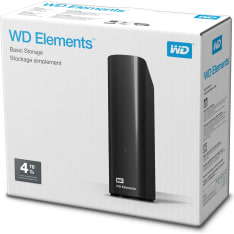 WD Elements Portable 4TB ulkoinen kiintolevyasema