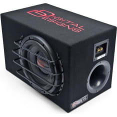 DD Audio DDRLLE-M510d-D2 10" koteloitu subwoofer