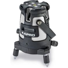 Kapro cross laser 875G green, 1V + 4P + LP, soft housing