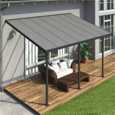 Palram - Canopia Feria 12,5 m2, antrasiitti terassikatos