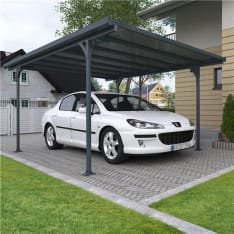 Palram - Canopia Verona 5000 harmaa autokatos