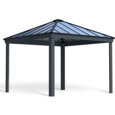 Canopia by Palram Dallas 4.2 x 4.2 m harmaa paviljonki