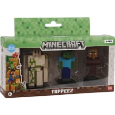 Minecraft 3D 3-pack 6 cm hahmo