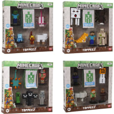 Minecraft 3D Figure 6-pack Deluxe box
