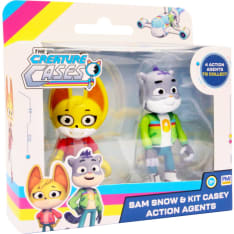 Eläinetsivät toimintahahmo 7,5 cm 2 kpl