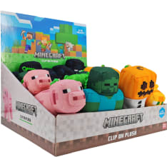 Minecraft Clip on Plush 13 cm