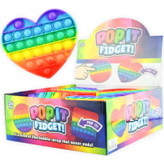 Push Pop Bubble Silicone fidget lelu (lajitelma)
