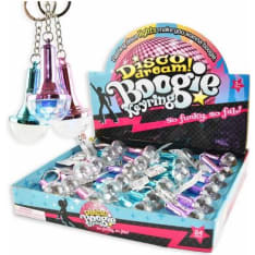 Disco Dream! Boogie Keyring disco ball with light keychain