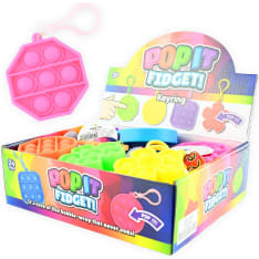 Push Pop Bubble avaimenperä fidget lelu (lajitelma)